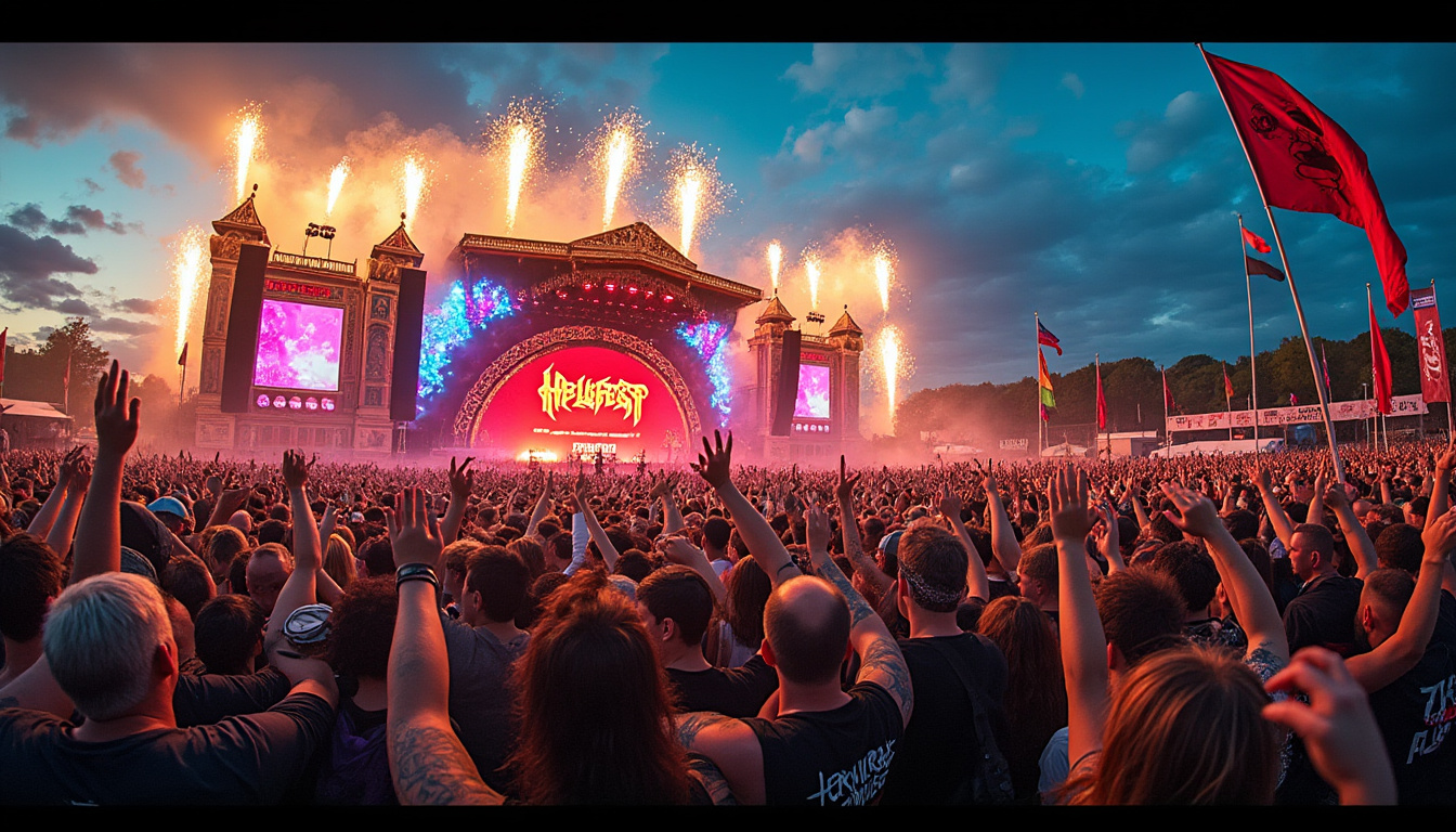 découvrez l'univers unique du hellfest à travers des instantanés captivants de passionnés de musique metal. plongez dans l'ambiance électrique de ce festival emblématique, où la musique, l'énergie et les rencontres se mêlent pour offrir une expérience inoubliable aux amateurs de metal.