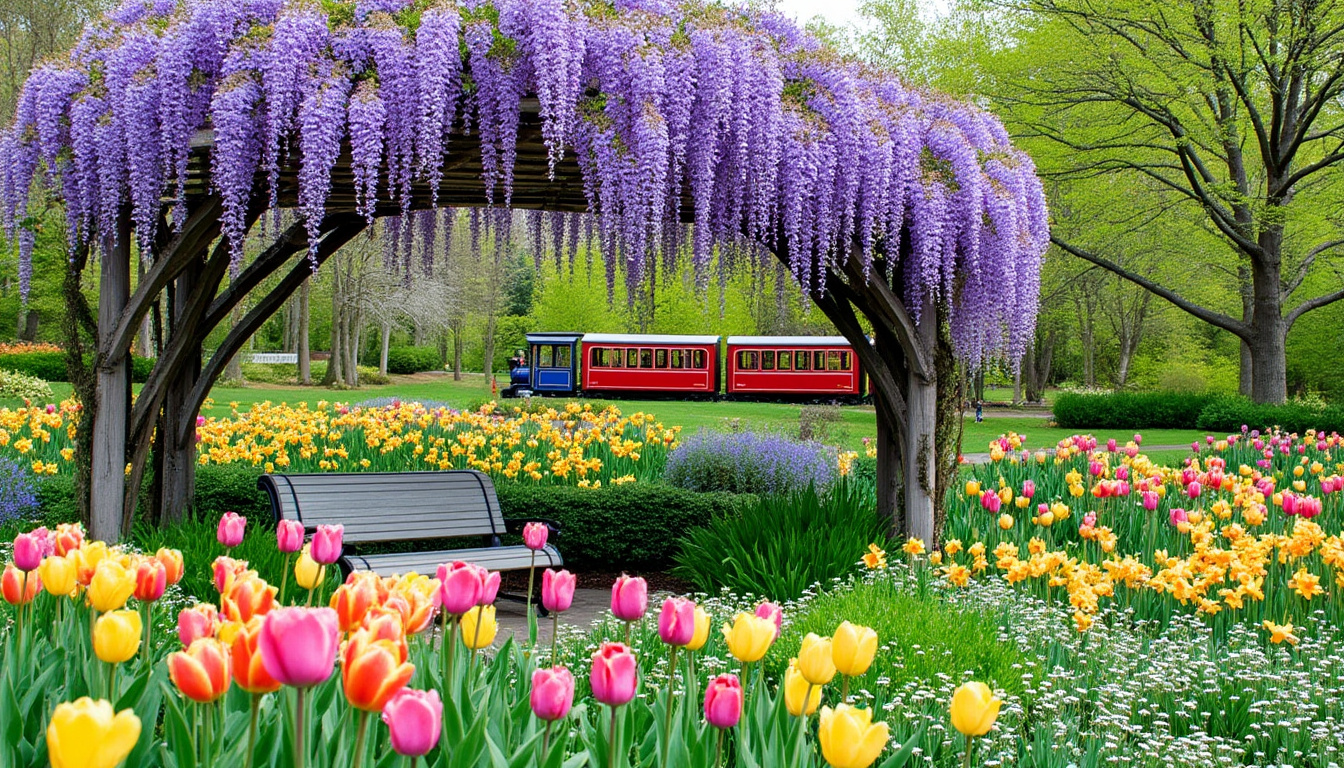 découvrez le parc floral d'orléans, un lieu magique où le petit train vous transporte au cœur de magnifiques jardins. assistez à des festivals de musique captivants et au salon des arts du jardin, le tout dans un cadre enchanteur. une expérience inoubliable vous attend !
