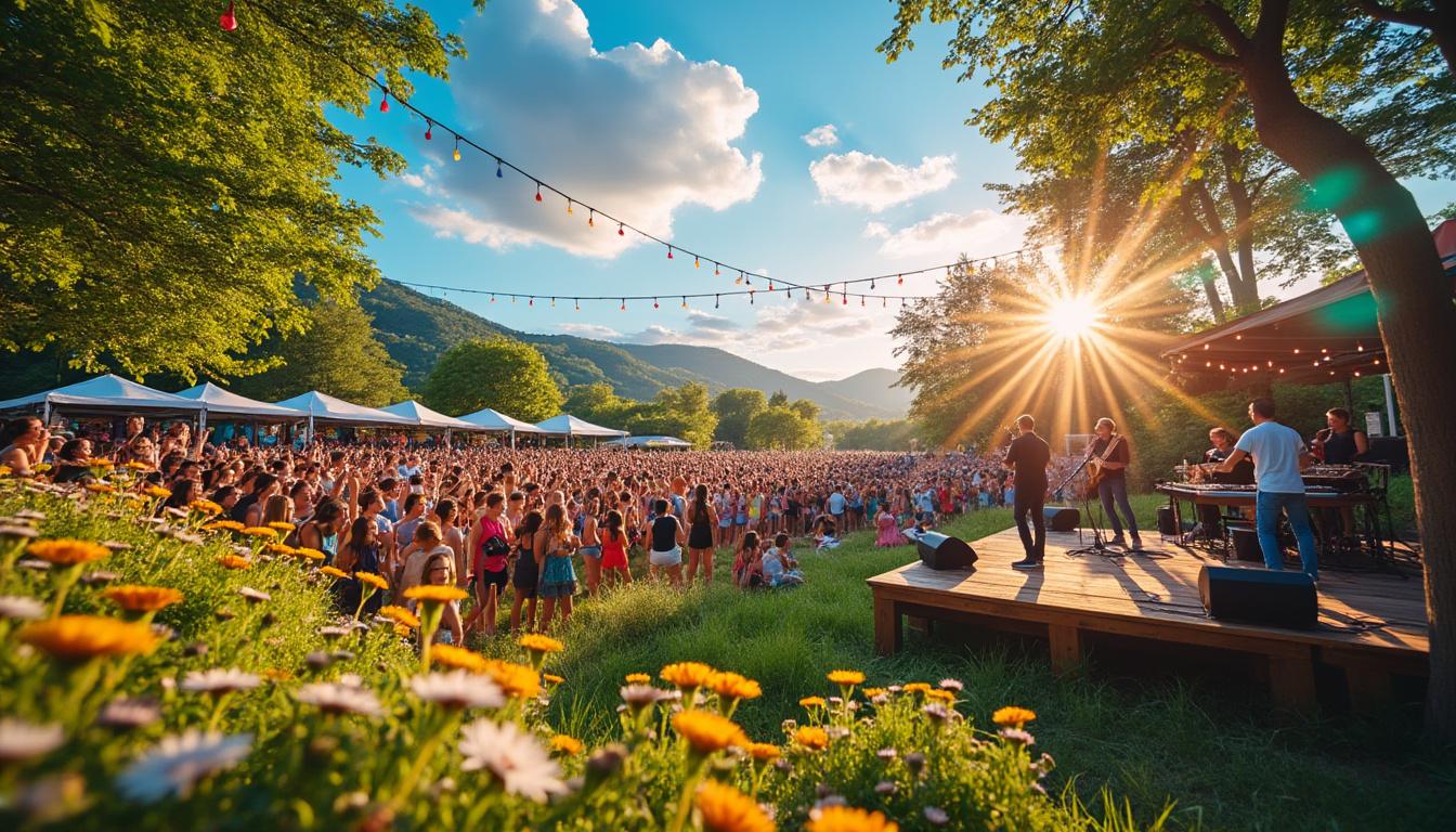 découvrez le festival’ensole, le nouveau festival de musique qui illuminera valensole pendant trois jours de mélodies ensoleillées. plongez dans une expérience unique de musique, de convivialité et de joie au cœur de la beauté de valensole.