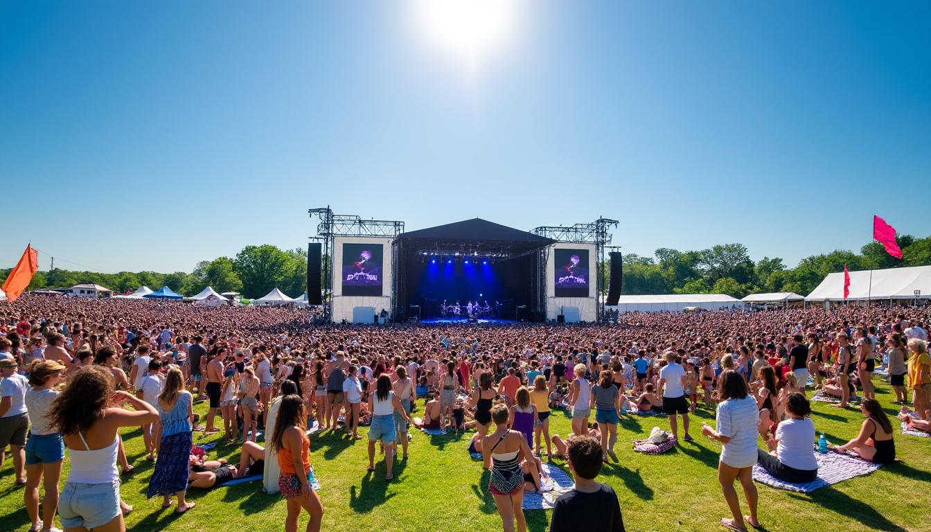 venez vivre l’énergie du festival de saint-paulet, les 29 et 30 août ! deux jours de musique, de convivialité et de découvertes au cœur des champs, pour une expérience culturelle unique et vibrante.