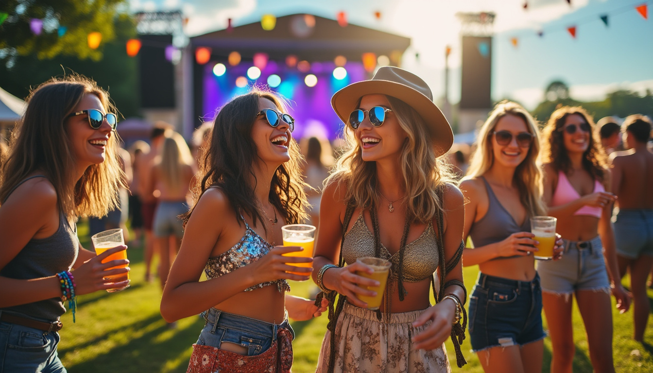 découvrez l'ambiance conviviale et festive de la première édition des vieilles charrues à campbon : un festival entre amis, plein de musique, de partage et de souvenirs inoubliables !