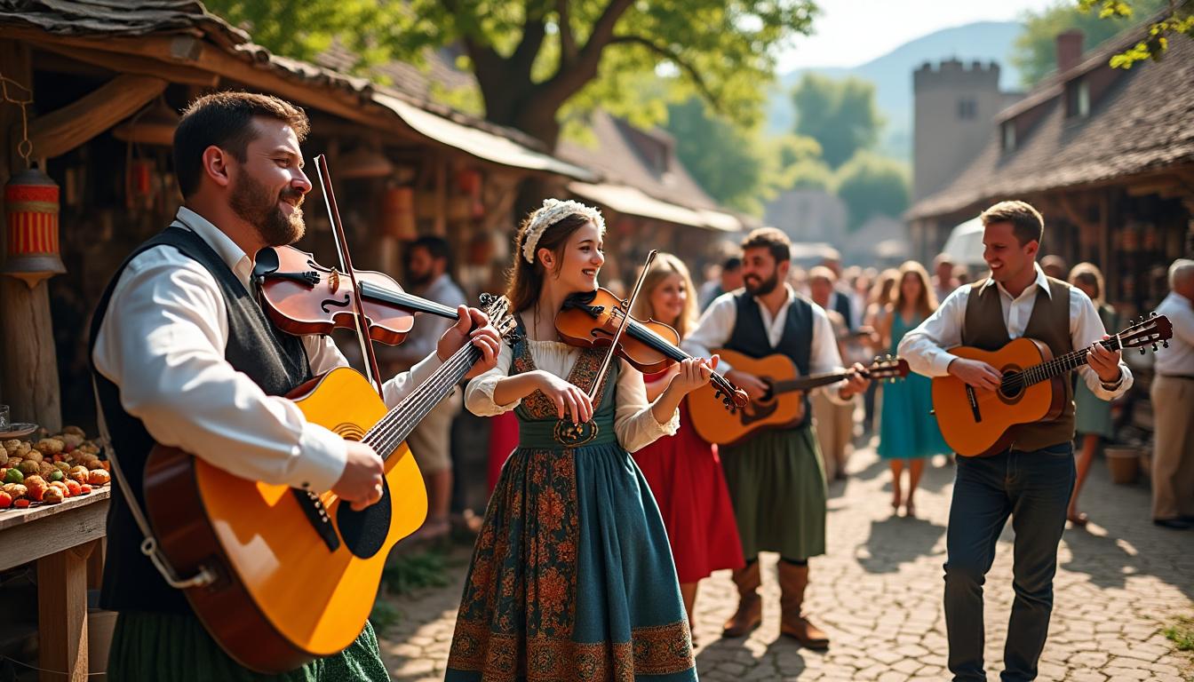 plongez au cœur des traditions avec la musique folk célébrée lors du festival de musique ancienne : découvrez des sonorités authentiques, des artistes passionnés et une ambiance conviviale.