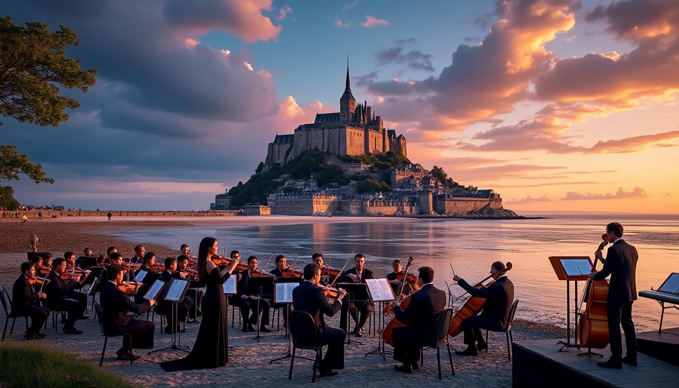plongez dans l’atmosphère unique du mont-saint-michel lors du festival via aeterna, où la musique classique sublime ce site emblématique. découvrez les temps forts et l’émotion de cet événement culturel exceptionnel.