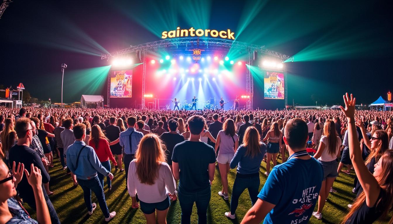 découvrez le festival saintorock à saint-omer ! rendez-vous à la salle de la poterne pour vivre une expérience unique autour de la musique rock, avec des concerts et une ambiance festive au cœur de la ville.