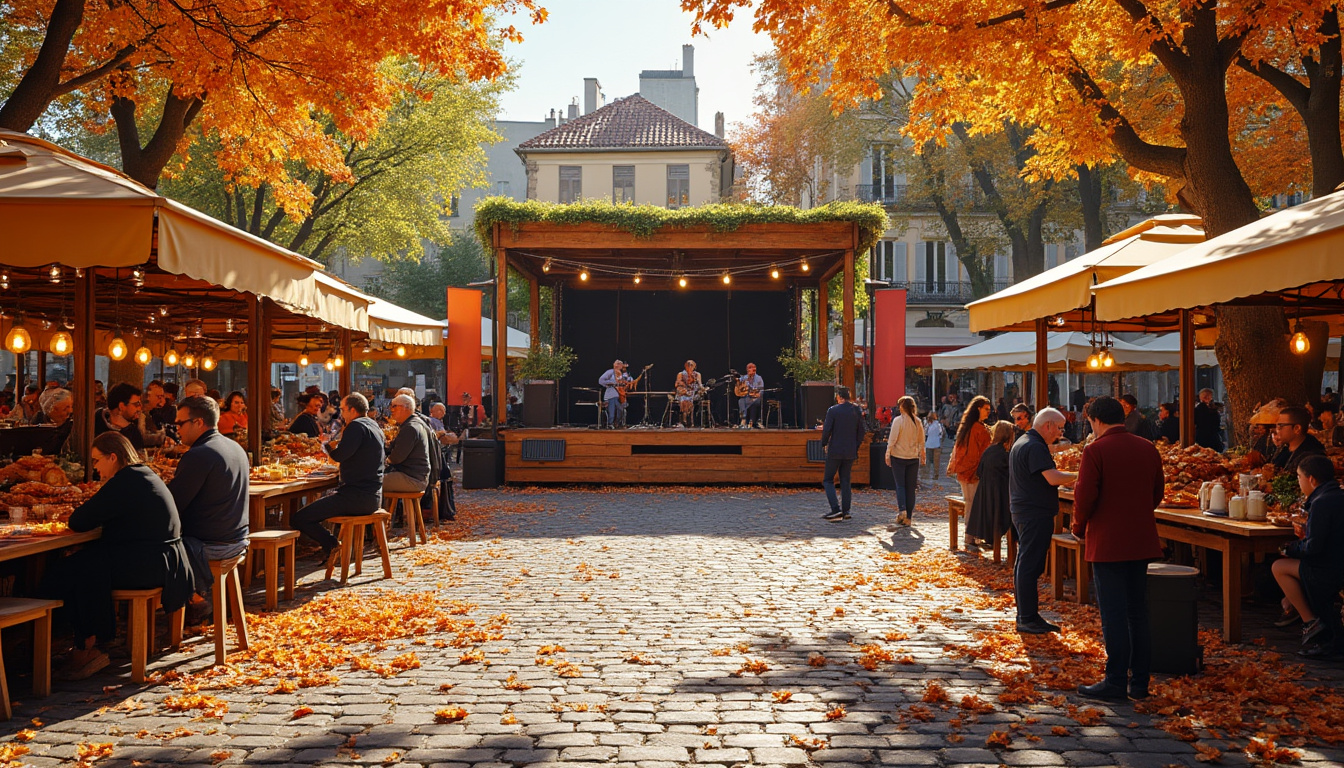 découvrez le festival d'automne de béziers, où la musique et la gastronomie se rencontrent pour offrir une expérience festive et gourmande inoubliable au cœur de la ville.