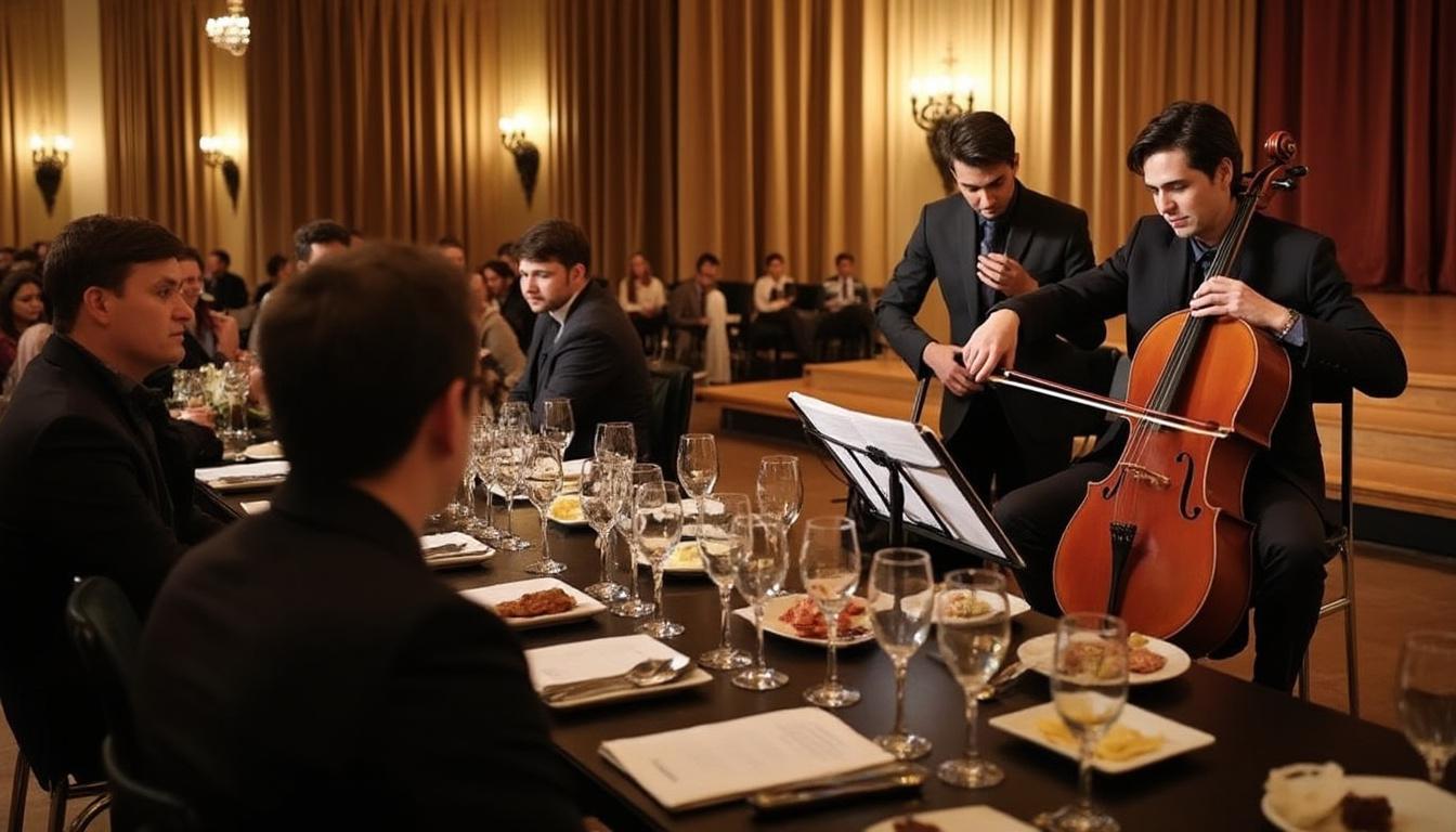 découvrez l’alliance magique d’un vin d’exception et des sublimes concerts de violoncelle lors du festival de dinard, une expérience sensorielle inoubliable pour tous les amateurs de musique et de plaisirs raffinés.