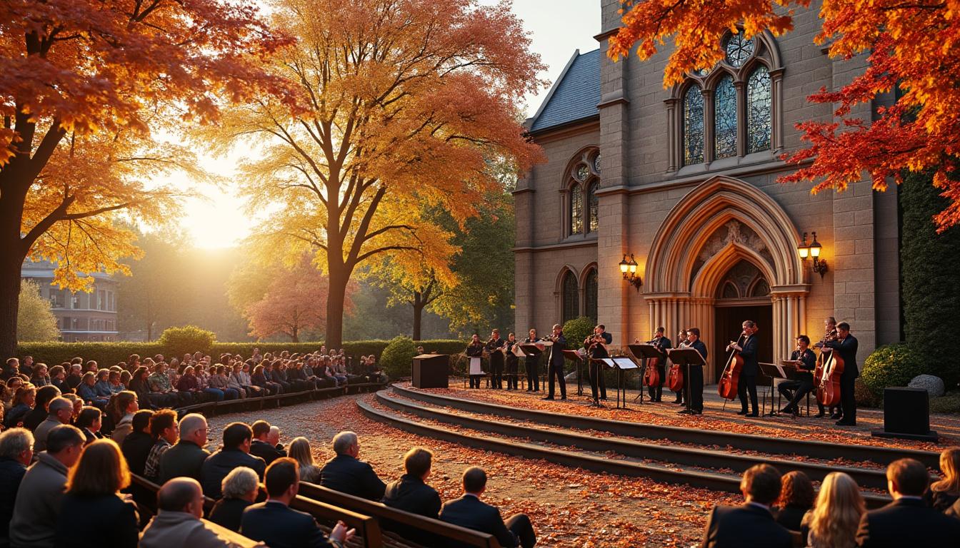 découvrez le festival musical d'automne à la chapelle de la trinité, une célébration envoûtante des mélodies enchâssées qui réchauffent les âmes et enchantent les sens.