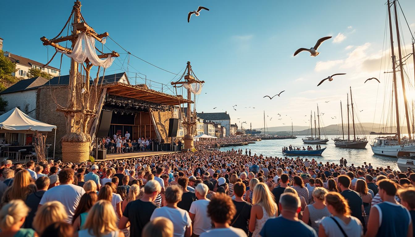 découvrez comment le festival musique sous les embruns lance avec éclat le goût du large à port-en-bessin-huppain, un événement incontournable mêlant musique et ambiance maritime.