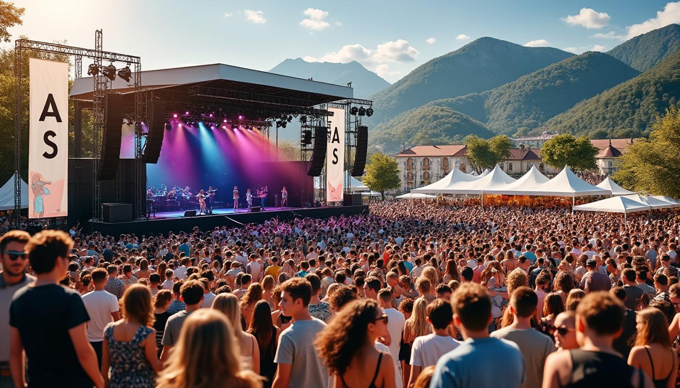 plongez dans l'ambiance unique de festi’déodat, le nouveau festival musical de saint-dié-des-vosges qui fait vibrer la ville avec des artistes incontournables et des concerts inoubliables.