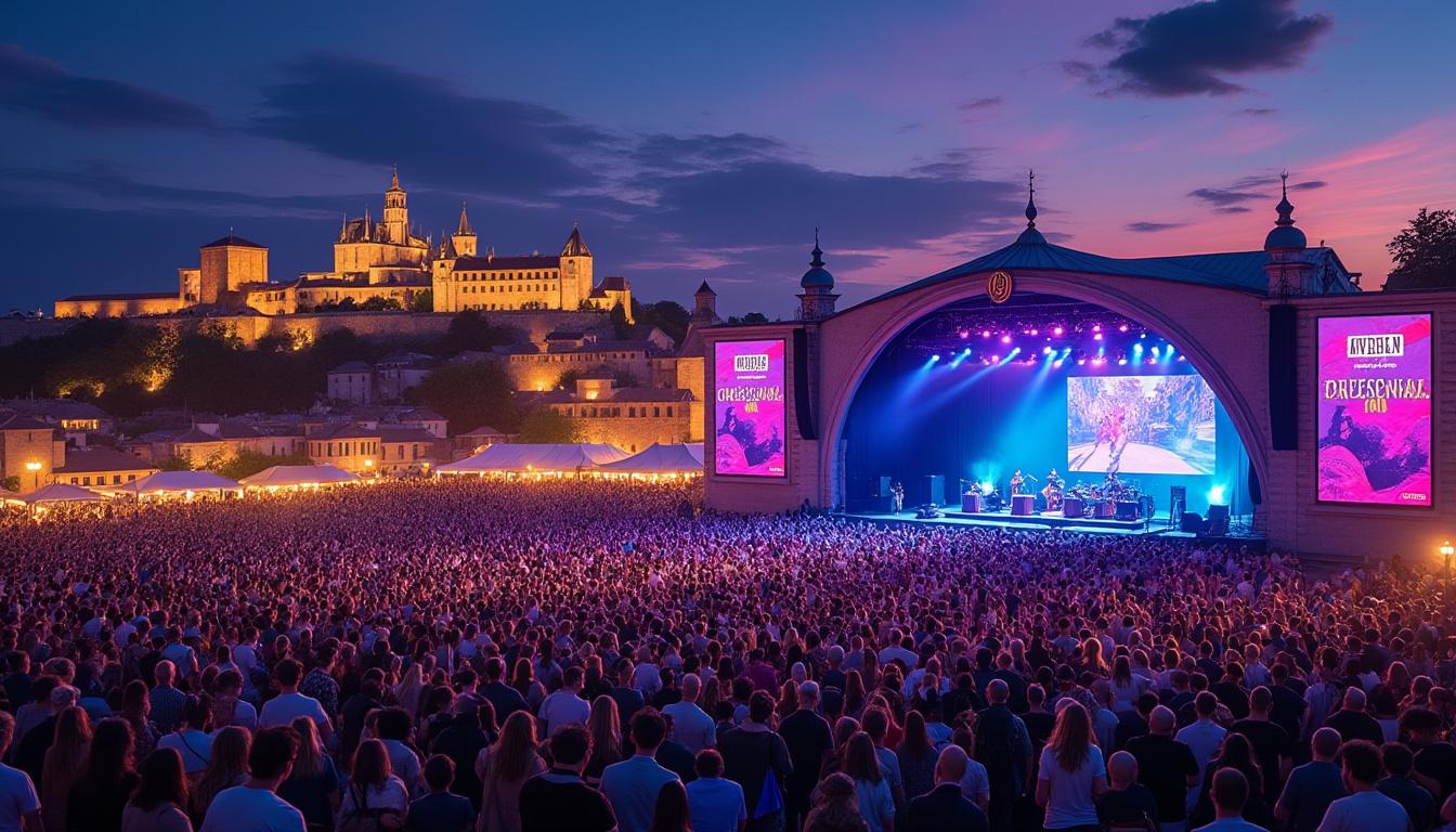 découvrez la programmation complète du festival de carcassonne 2026, les concerts incontournables, les tarifs et toutes les infos pratiques pour réserver vos billets.