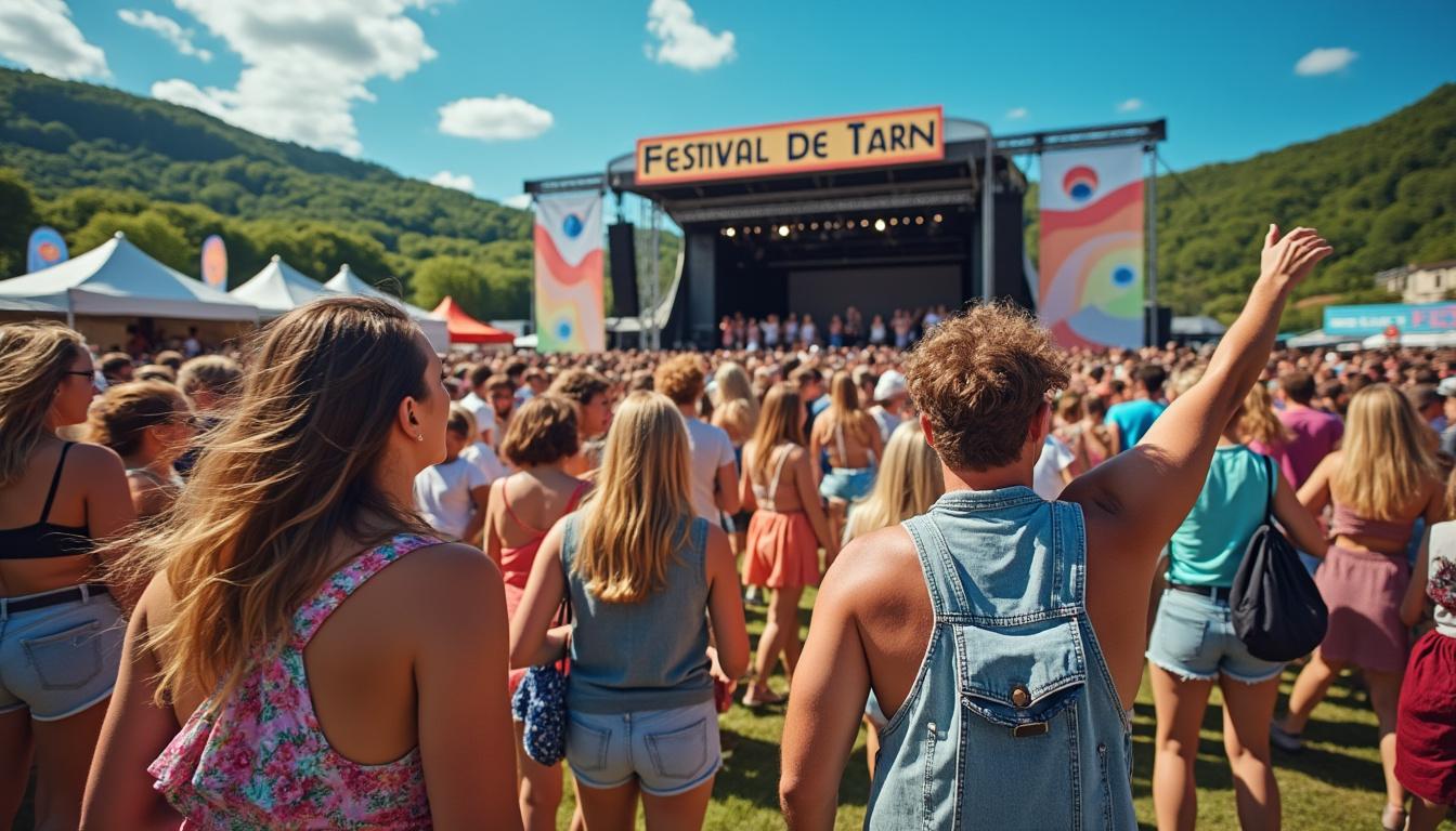 le festival dans le tarn s’étend d'une journée supplémentaire. profitez d'une fête prolongée en réservant vos billets dès maintenant. ne manquez pas cette chance unique !