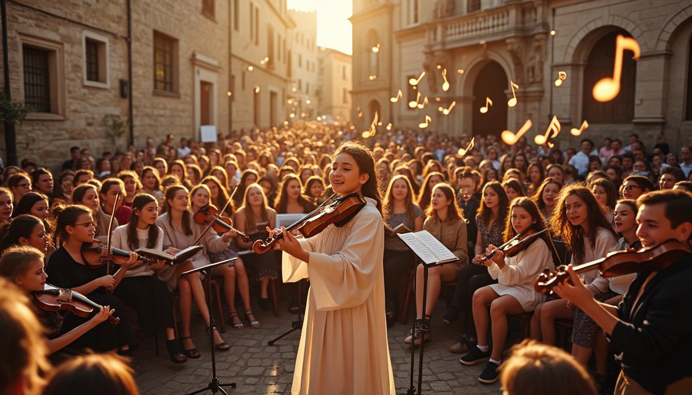 découvrez le festival de musique sacrée de perpignan, un événement unique qui transmet la passion aux jeunes et célèbre la joie à travers des harmonies spirituelles inspirantes.