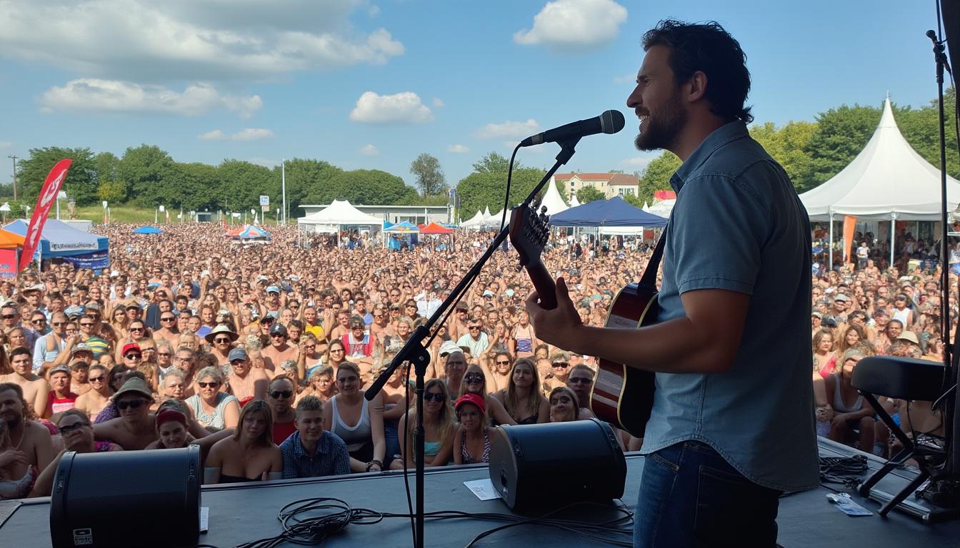 découvrez jérémy frérot en tête d'affiche du festival musical estival de loire-atlantique, un événement incontournable pour les amateurs de musique cet été.