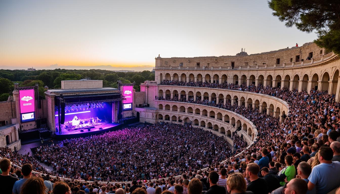 découvrez le grand retour du festival majeur à nîmes après cinq ans d'absence, avec déjà huit artistes annoncés. ne manquez pas cet événement musical incontournable !