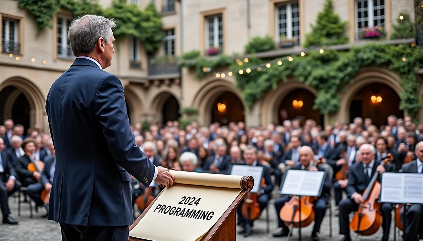 découvrez les coulisses de l’été musical à dinan avec le nouveau directeur artistique qui révèle les secrets de la programmation du festival classique.