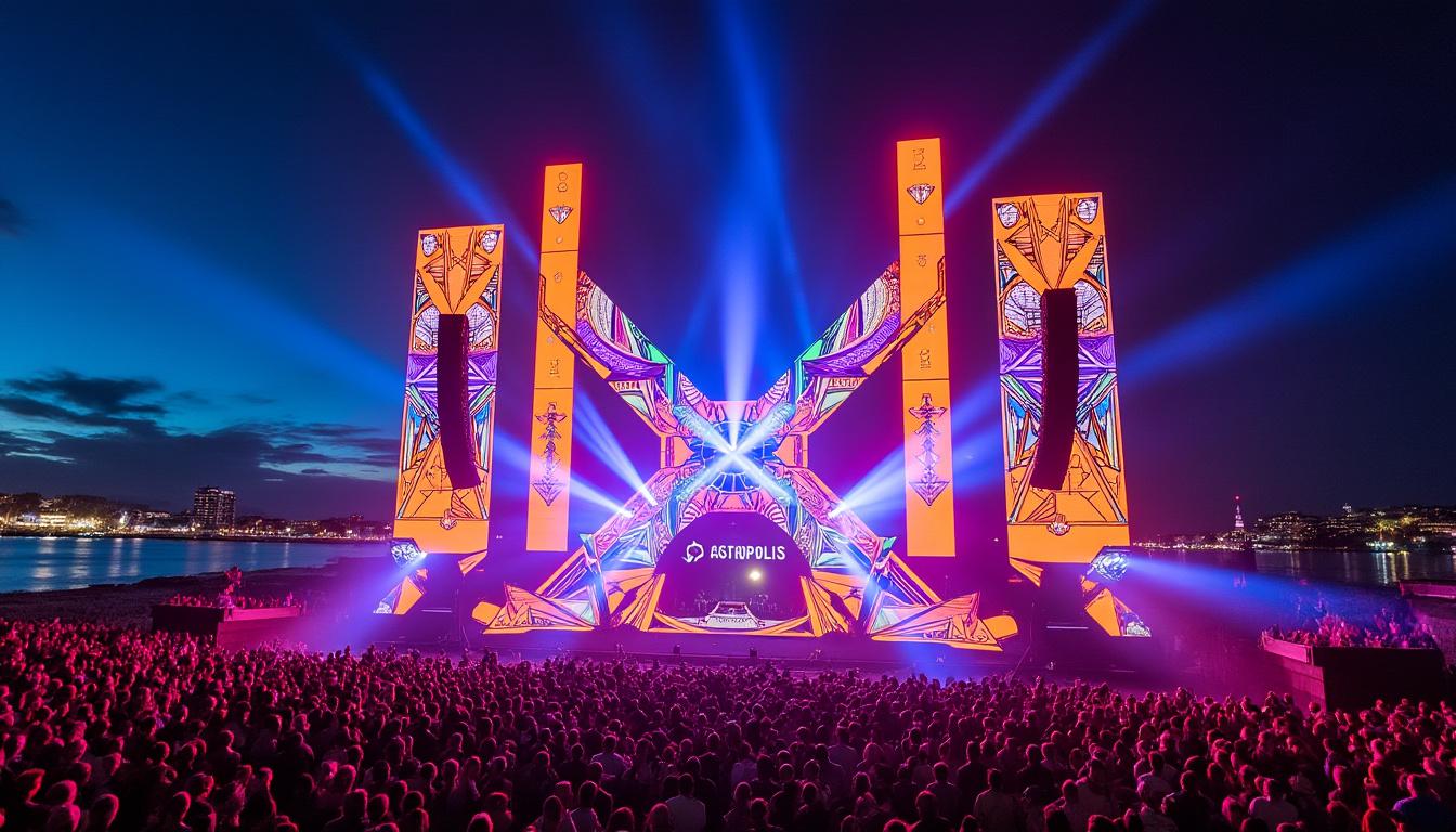 astropolis à brest réunit près de 6 000 passionnés pour une célébration unique de la musique électronique, vibrant au rythme des djs et des performances live.